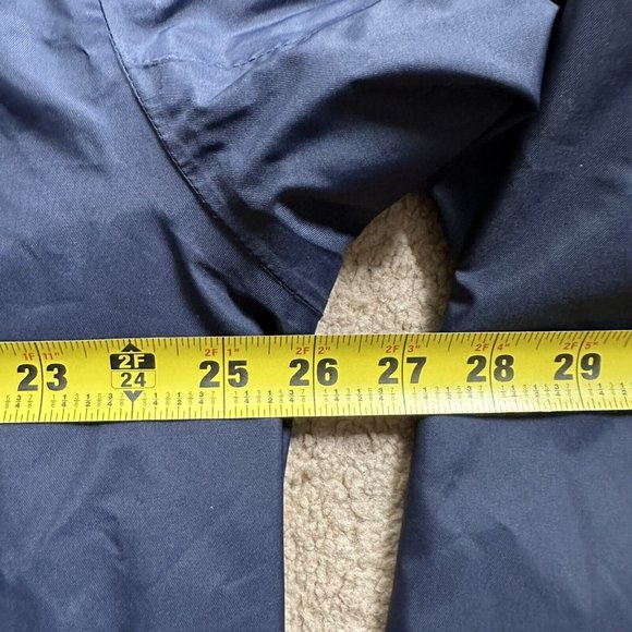 Decathlon Tribord Windbreaker Women’s XL Windproof Jacket Full Zip Hooded Blue - Picture 11 of 13